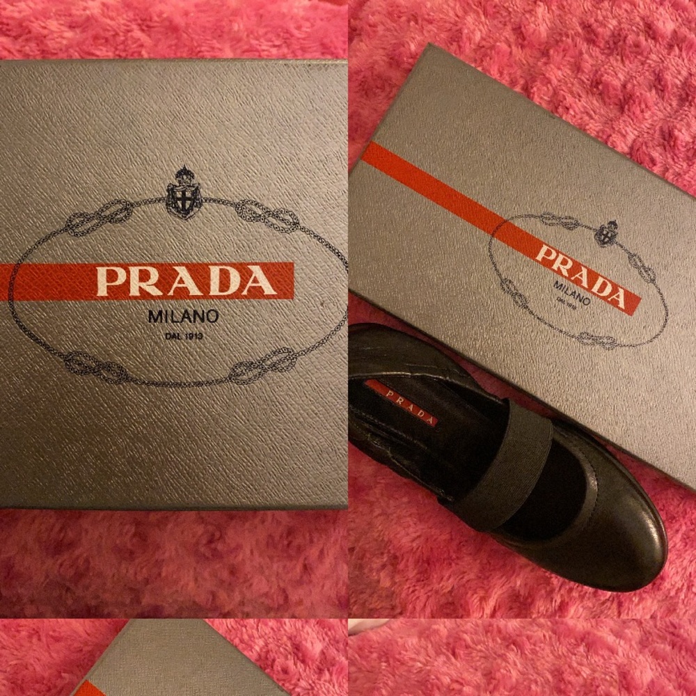 NWT Prada Ballet Flats 🖤